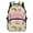 Bass Fish Pink Bow, variant on Bass Fish Camo Kids Backpack for Ages 6-18 17 Inch Cute Cartoon School Bookbag Durable Large Capacity Elementary School Backpack for Back to School Travel Ideal Student Gift