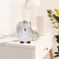 thumbnail image 6 of SEWACC Resin Owl Decoration Modern Design Animal Theme 1Set 4.3x3.9x5.1in, 6 of 8