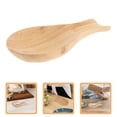 thumbnail image 2 of Shisuyan Ladle Holder Wooden 2Set 7.1X3.5X0.8In, 2 of 8