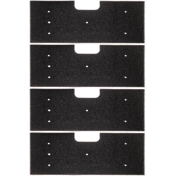4 PCS WH01X35719 Foam Lint Filter For GE Profile Washer Dryer Combo, Sponge for Washing Machine Dryers, Replace Models PFQ97HSPVDS