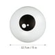 thumbnail image 2 of FELTECHELECTR 100 globos de Halloween con forma de ojo grueso, de látex blanco., 2 of 3