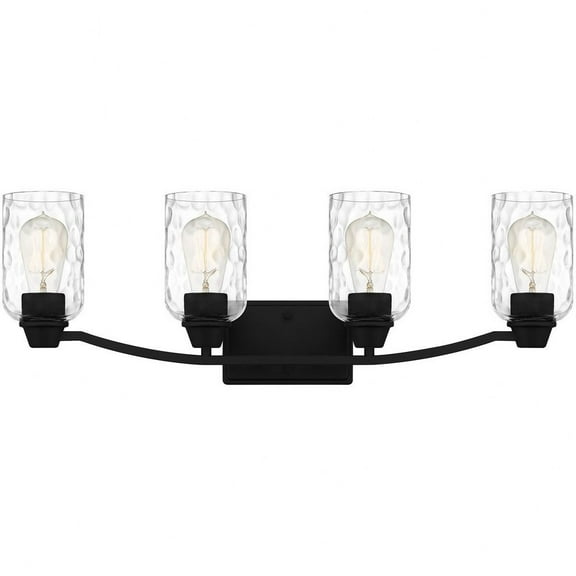 Quoizel Lighting - Acacia - 4 Light Bath Vanity In Transitional Style-9 Inches