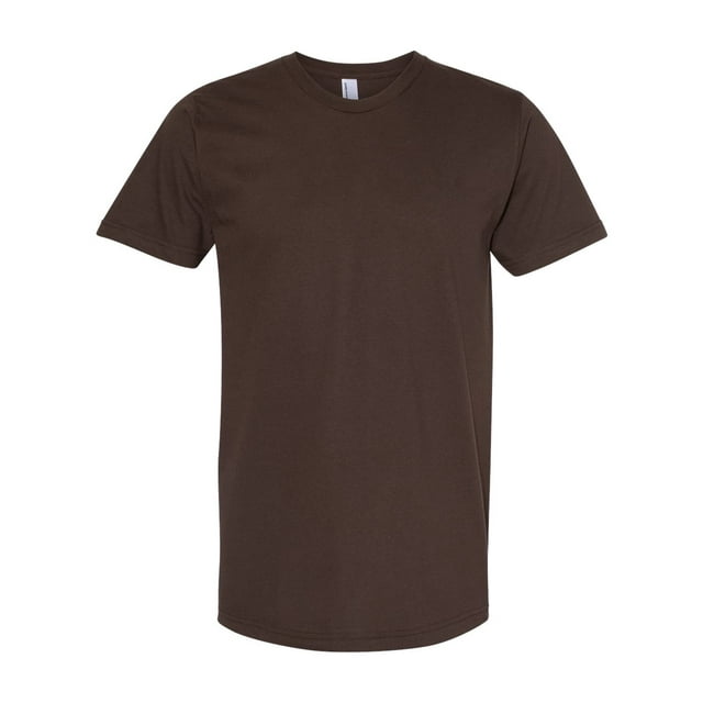 American Apparel Fine Jersey Tee, M, Brown