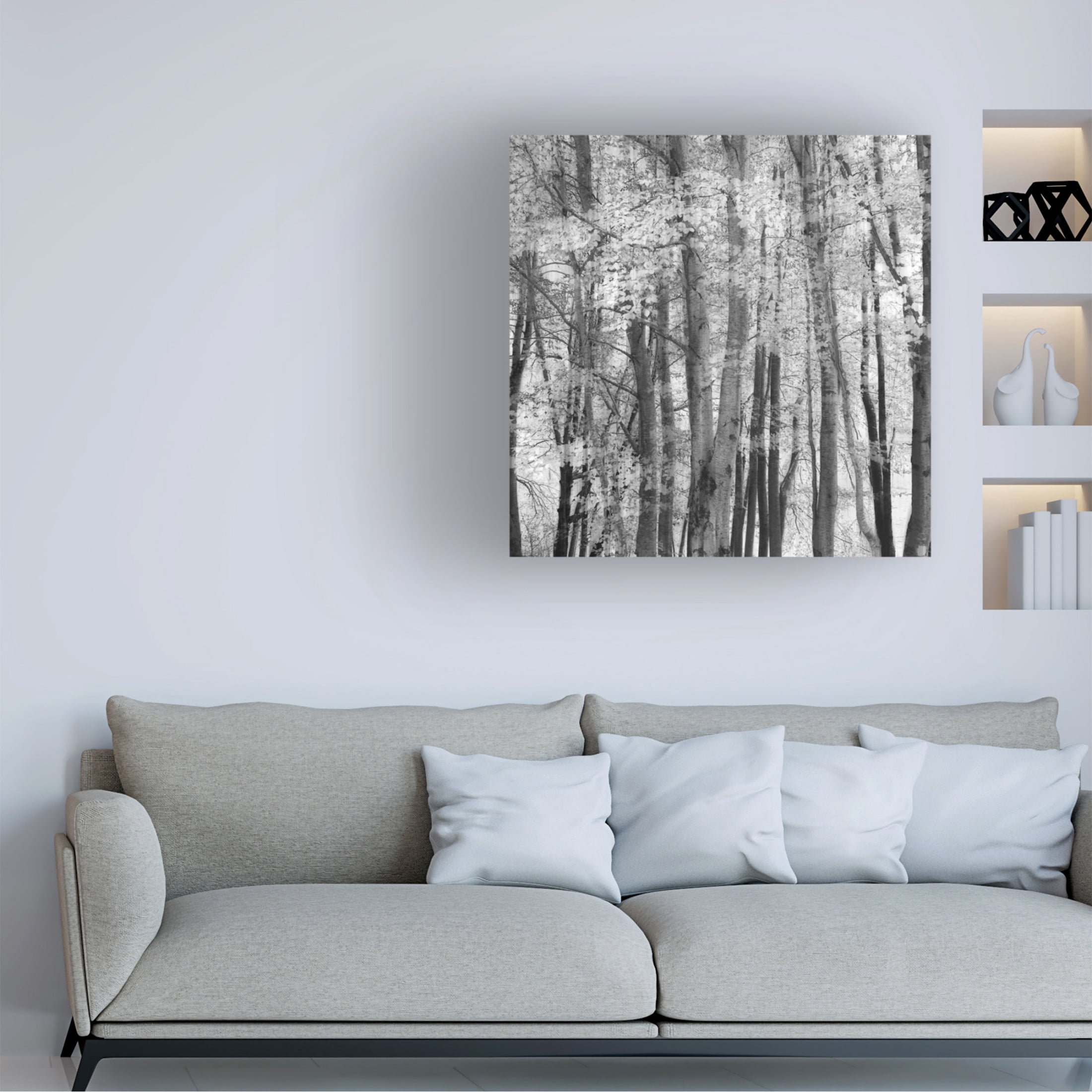 Trademark Fine Art Piero Consoli El Bosque Canvas Wall Art