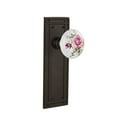 thumbnail image 4 of Nostalgic Warehouse Misros_Prv_234_Nk Rose Porcelain Solid Brass Privacy Door Knob Set -, 4 of 5