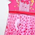 thumbnail image 6 of MIRUXO Rise Red Cosplay Dress, Heart Print Princess Costume, Flutter Sleeve High-Low Hem Outfits for Halloween Birthday Party, 1 Pack, 6 of 8