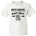 thumbnail image 3 of Inktastic North Carolina Awesome Since 1789 Youth T-Shirt, 3 of 5