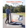 thumbnail image 6 of KFFKFF Hard Top Lift System, 220 lbs Capacity, Designed for Easy Removal and Storage, Adjustable Height for Jeep Wrangler Models YJ, TJ, JK, JL, 4XE, and Ford Bronco 4-Door & 6th Generation, 6 of 9