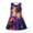 V56-Multicolour, variant on WhouRiu Girls Fashion Graphic Dress Summer Sleeveless Crew Neck Pleated Dresses Kids Casual Comfortable Cute Sundress,9-10 Years