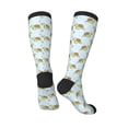 thumbnail image 4 of Balery Cartoon Sea Turtle Printed Novelty Socks Men's Women's Crew Socks Sports Socks Knee High Socks Cotton Socks Quirky and Cool Socks, 4 of 9
