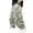 B-Green, variant on Boys Patchwork Carpenter Jeans - Stretch Denim Workwear Streetwear Pants 4-5 Years Blue