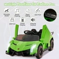 thumbnail image 3 of Infans Licensed Lamborghini 4WD Kids Ride-on Sports Car 12V Electric Vehicle w/Remote, 3 of 7
