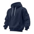 thumbnail image 6 of Men Hoodies Sweatshirts Casual Sports Loose Hoodie With Drawstring Collar Pullover And Men's Hoodie with Pocket, 6 of 7