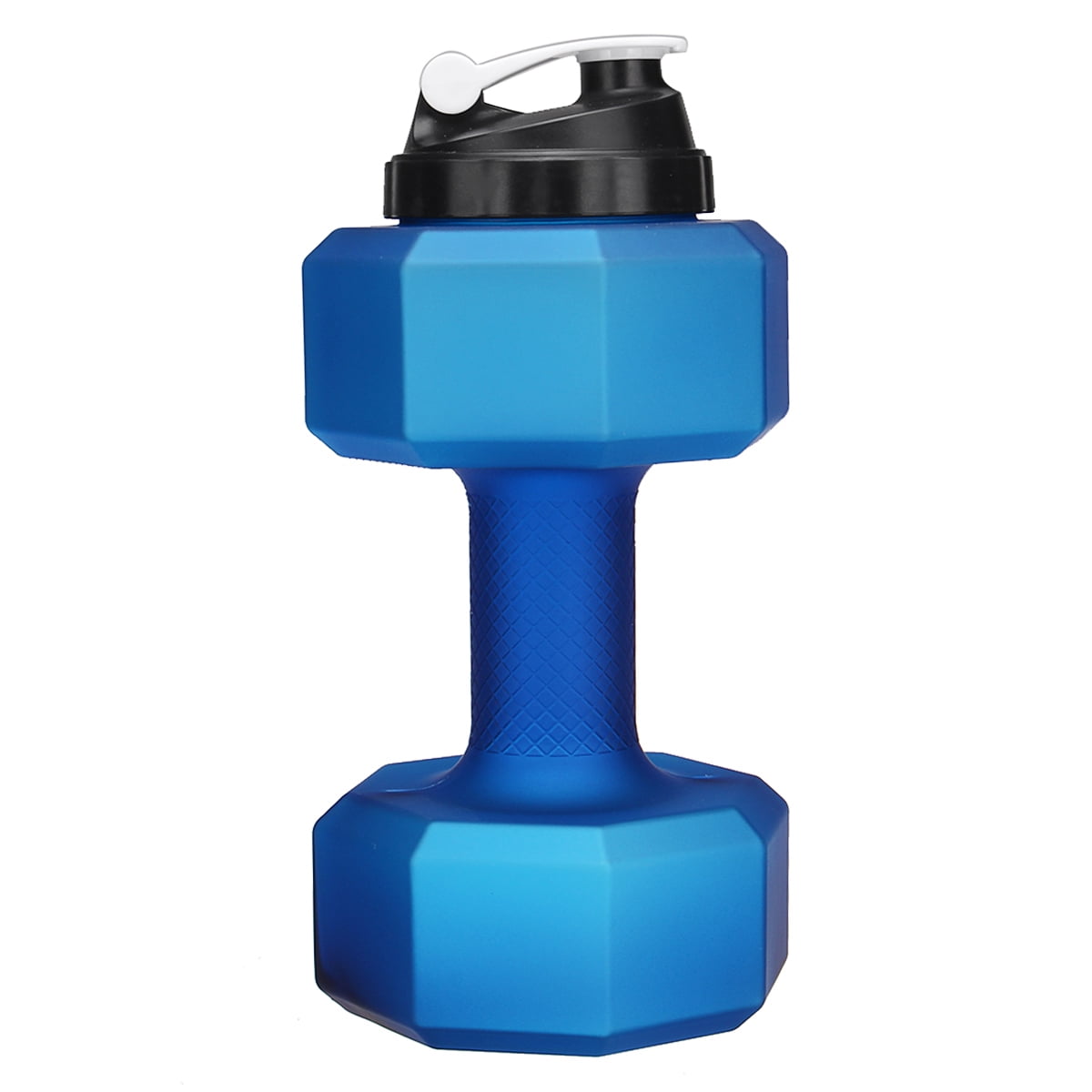 2.5L BPA Free Dumbbell Frosted Water Bottle Sport Drink Gym Traning