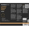 thumbnail image 2 of Furniture Clinic Leather Repair Paint | 2-in-1 Seal and Color | Use on Scratches, Tears, and Holes in Car Seats, Furniture | Quick and Easy Leather Repair Kit for Furniture (White, 50ml / 1.7oz), 2 of 9