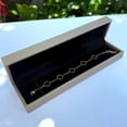 thumbnail image 1 of Pulsera Trébol Enchapado Oro 18k Unisex Con Estuche De Lujo Negro, 1 of 6