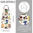 thumbnail image 2 of Apron, Stocking Stuffers Kitchen Apron with 2 Pockets, Apron for Cooking Waitress Bistro Baking, 2 of 6