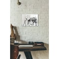 thumbnail image 2 of Epic Art 'Rustic Grey Elephant 2' by Irena Orlov, Acrylic Glass Wall Art, 12"x16", 2 of 2