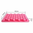 thumbnail image 2 of xiaxaixu Kitchen DIY Heart Shape Silicone Muffin Baking Mold 55 Compartments, 2 of 7