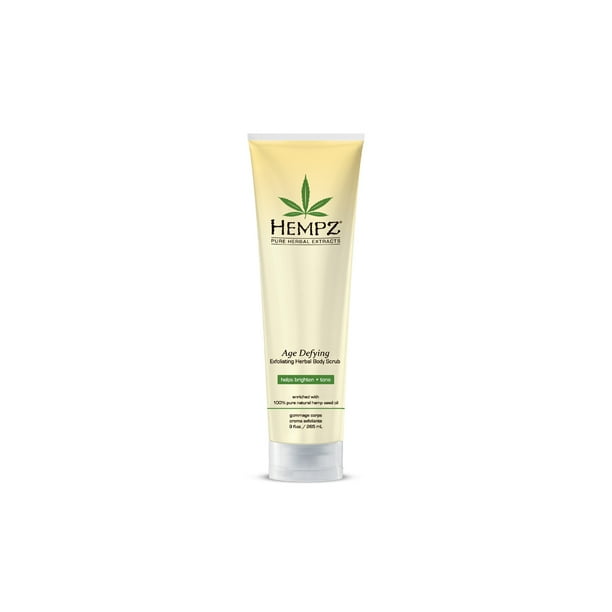 Hempz Age Defying Exfoliating Herbal Body Scrub 9 oz.