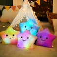 thumbnail image 6 of LYINGF 15.8'' LED Twinkle Star, Soft Plush Pillow Toys Glowing Stuffed Star Light up Pillow Plush with Colorful Night Lights Birthday Valentines Day Gift for Toddler Kids, 6 of 7