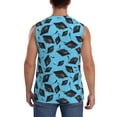 thumbnail image 4 of Pofeuu Graduation Hats2 Print Men's Muscle T-Shirt, Sleeveless, Muscle Tank, Classic Muscle Tee Top For Men Casual Sleeveless Muscle T-Shirt Trendy Clothes-Large, 4 of 7