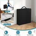 thumbnail image 5 of Spaco 6 x 2 FT Tri-Fold Gym Mat, Mat with Handles and Removable Zippered Cover, Folding Thick Exercise Mat for Tumbling, Black, 5 of 8