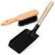 thumbnail image 2 of 1 Set Fireplace Ash Shovel And Hearth Brush Coal Hand Shovel Fireplace Scoop, 2 of 2