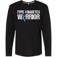 thumbnail image 3 of Inktastic Type 1 Diabetes Warrior Long Sleeve T-Shirt, 3 of 5
