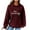 Wine, variant on Women's Hoodies Oversized Sweatshirt Funny Print Sweater Long Sleeve Loose Cute Pullover Top Trendy Clothes