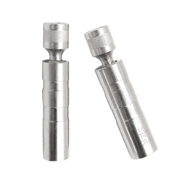 2-Piece Thin Wall Plug Socket Set 14mm 16mm 3/8" Drive Tool