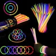 thumbnail image 1 of Party Glow Stick Set, Neon Glow Sticks, Color Mix Glow Stick Luces con conectores para Halloween, Fiesta, Festival, Navidad, Cumpleaños Kuyhfg Sin marca, 1 of 4