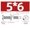 M5, variant on 50 Sets of 304 Stainless Steel Chamfered Flat-Headed Cross-Head Screws and Nuts - M5/M6 Durable Fasteners for Woodworking, Construction, and Machinery