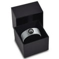 thumbnail image 3 of Tungsten Howling WolfBand Ring 8mm Men Women Comfort Fit Gray Flat Cut Brushed Polished, 3 of 4