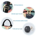 thumbnail image 7 of FORMRS Women's Travel Backpack Purse Anti-Theft Hidden Pockets Casual Shoulder Bag, Pink Cubes, 7 of 7