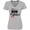 Athletic Heather, variant on Inktastic Breast Cancer Awareness My Mom is a Fighter Women's V-Neck T-Shirt