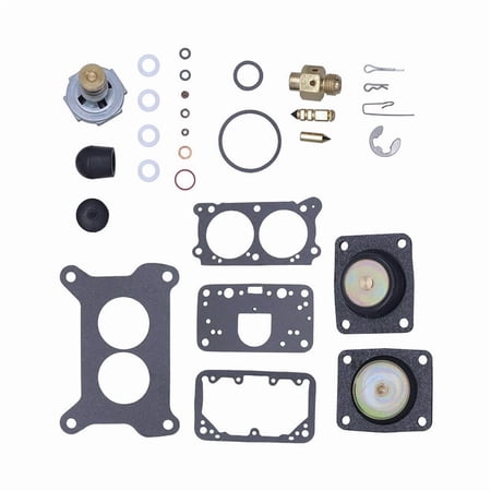 NEW Replacement Carburetor Rebuild Kit Compatible with Volvo Penta 4.3L 5.0L 5.7L Marine Holley 1-Pack