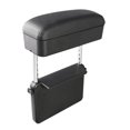 thumbnail image 3 of Scienceny Reposabrazos para coche, soporte para codo, consola central ajustable para coche, reposabrazos, estilismo para coche, organizador para hueco de Ventana automotriz linea negra negra Scienceny VI000928-02, 3 of 6