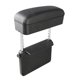 thumbnail image 3 of Scienceny Reposabrazos para coche, soporte para codo, consola central ajustable para coche, reposabrazos, estilismo para coche, organizador para hueco de Ventana automotriz linea negra negra Scienceny VI000928-02, 3 of 6