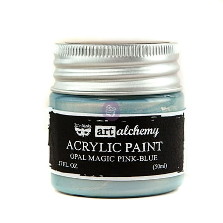 UPC: 0655350963668 | PRIMA MARKETING INC Art Alchemy: Acrylic Paint-Opal Magic Blue-Pink 1.7 fl.oz (50ml) UPC 655350963668