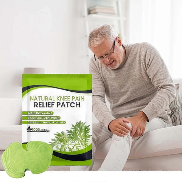 12-60pcs Knee Pain Relief Patches, Knee Cervical Plaster Warming Herbal Plaster Wormwood Heat Patches For Back, Neck, Shoulder Pain