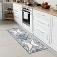 thumbnail image 2 of Ottomanson Non-Slip Hallway Runner Rug 20" x 59" Perfect for High Traffic Areas, Off-White Oriental, 2 of 8