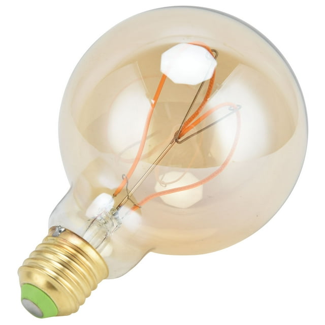 Bombilla, Bombilla retro LED en forma de corazón G95 Bombilla en forma de corazón Uso conveniente Jadeshay A