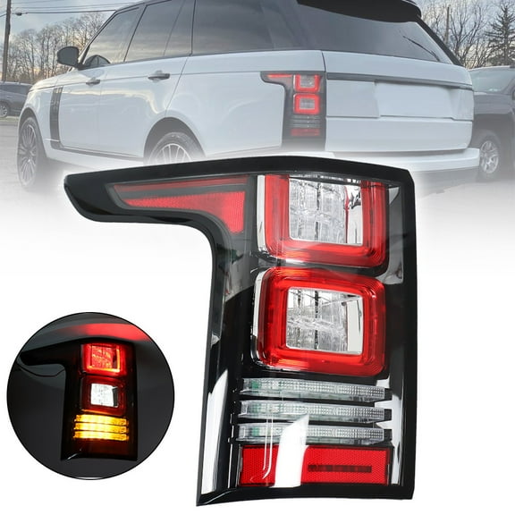 Replacement for Land Range Rover L405 2013-2017 Clear Lens LED Tail Lights,Left Taillight Assembly LR061682/ LR061659