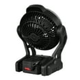 thumbnail image 3 of Ventilateur Électrique, Ventilateur de Rotation Led Batterie 4000mah Ventilateur avec Tente Alimentée Ventilateur Alimenté par Batterie Vitesse Réglable Tente Ventilateur Alimenté Tente Chantier Rotation Tête 120°, 3 of 7