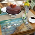 thumbnail image 5 of CounterArt "Marco Island Birds" 4-Pack Reversible Tabletop Placemats, 5 of 7