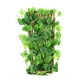 thumbnail image 3 of Valla de simulación valla de jardín valla de plantas decoración de jardín de madera valla de madera valla telescópica - 40 cm pequeñas hojas de batata, 3 of 5