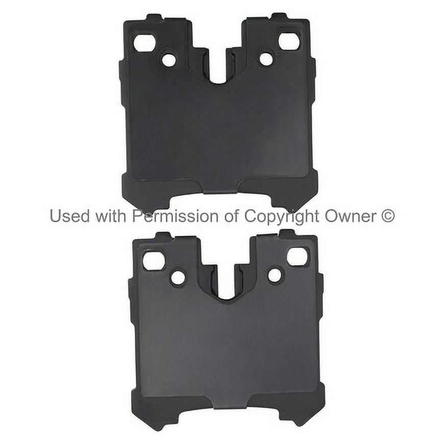 Mpa Electrical 1003-1283M Quality Built Black Series Semi Metallic Brake