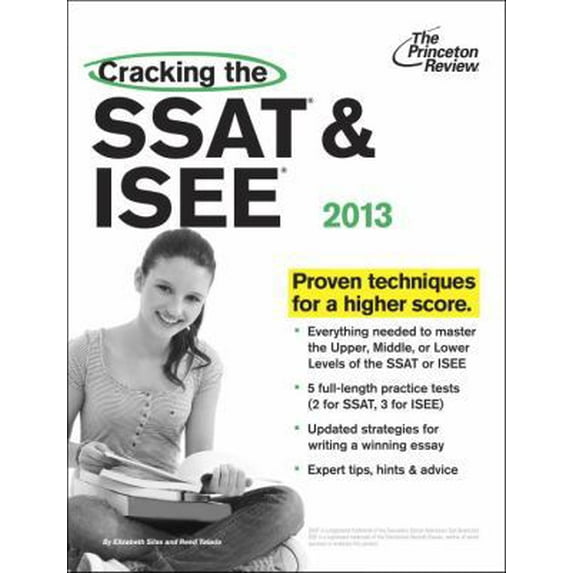 Pre-Owned Cracking the SSAT & ISEE, 2013 Edition (Private Test Preparation) (Paperback) 030794493X 9780307944931