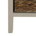 thumbnail image 6 of SAFAVIEH Michaela Nautical Side Table w/ Drawer and 3 Baskets, Vintage Grey, 6 of 7
